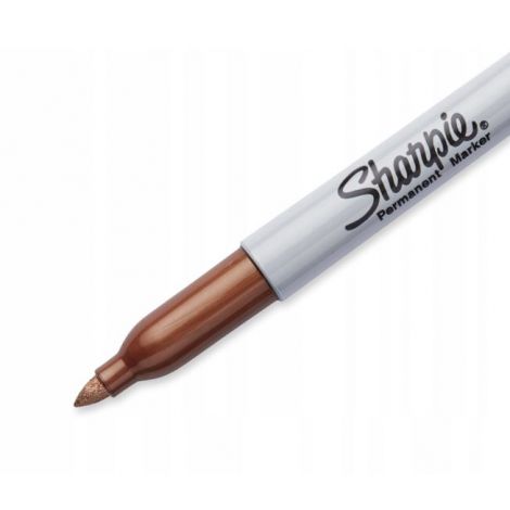 Marker permanentny Sharpie Metallic 1.0mm, Brązowy - 2